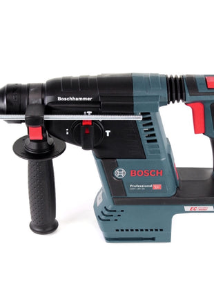 Bosch GBH 18 V-26 18 V Li-Ion Akku Bohrhammer Professional SDS-Plus ( 0611909001 ) + 2x Akku 5,0Ah + Ladegerät + 11 tlg. Bohrer- und Meißelset + L-Boxx - Toolbrothers