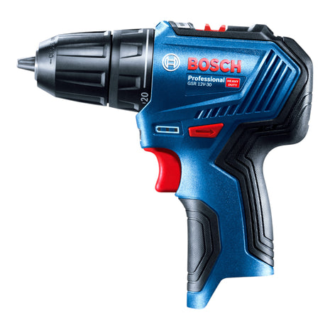 Bosch GSR 12V-30 Professional taladro atornillador a batería 12 V 30 Nm sin escobillas + 1x batería 2,0 Ah + cargador + maletín