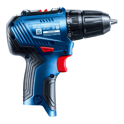 Bosch GSR 12V-30 Professional Akku Bohrschrauber 12 V 30 Nm Brushless ( 06019G9000 ) + 2x Akku 2,0 Ah + Ladegerät + Koffer