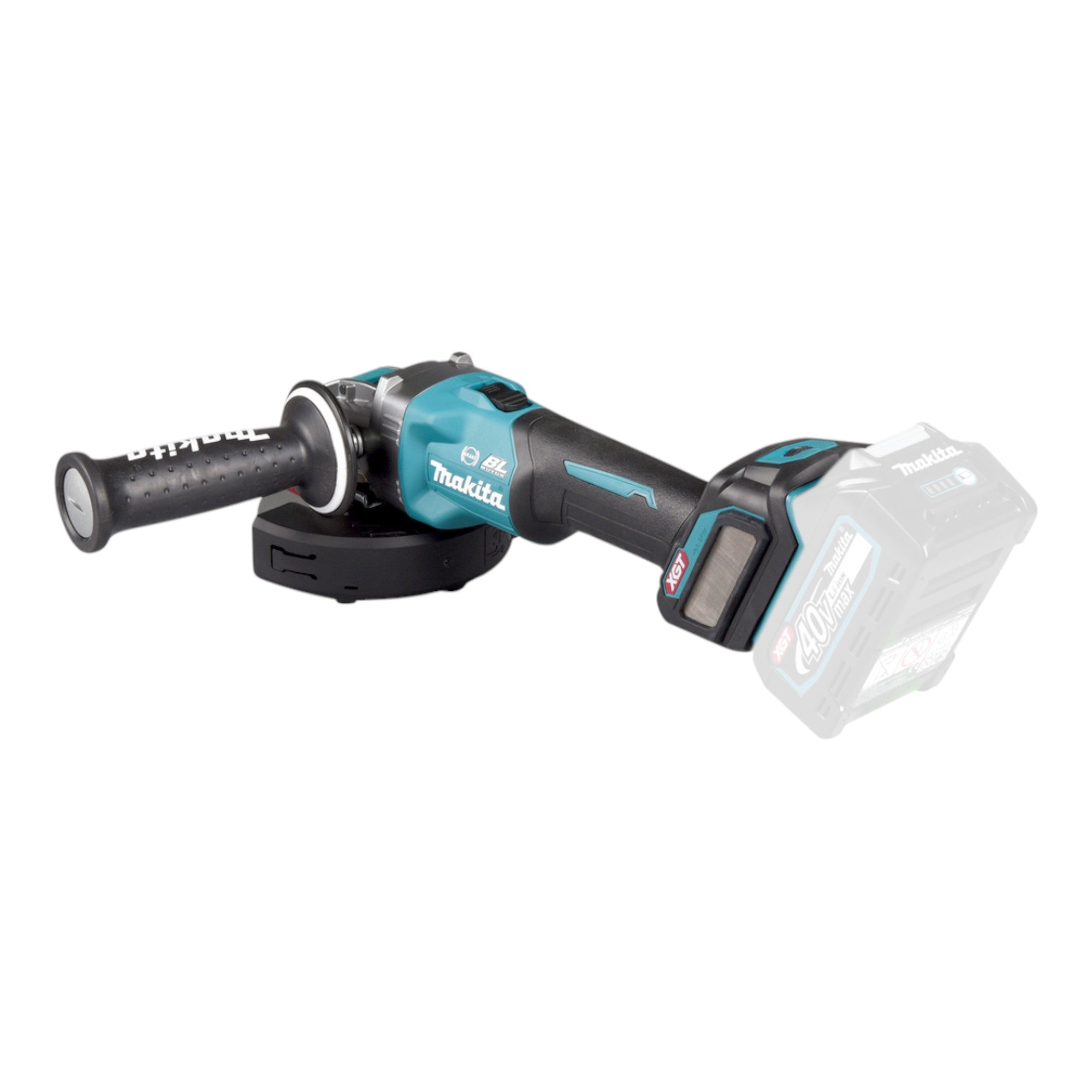 Makita GA 041 GD201 Akku Winkelschleifer 40 V max 125 mm X LOCK Brushless 2x Akku 2 5 Ah Ladegeraet 3 - toolbrothers