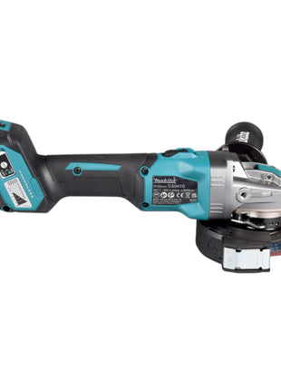 Makita GA 041 GM201 Akku Winkelschleifer 40 V max. 125 mm X-LOCK Brushless + 2x Akku 4,0 Ah + Ladegerät