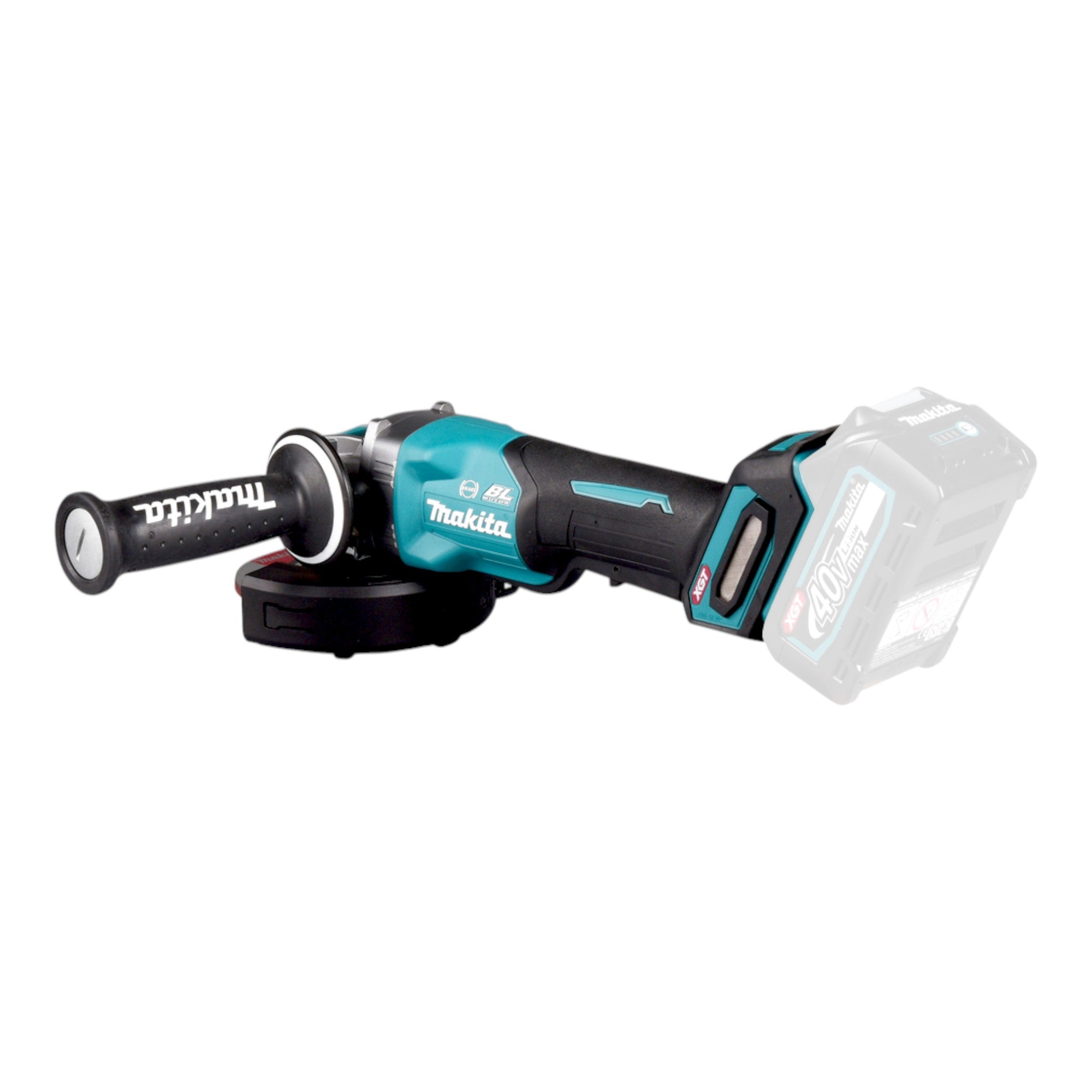 Makita GA 047 GD101 Akku Winkelschleifer 40 V max 125 mm X LOCK Brushless 1x Akku 2 5 Ah Ladegeraet 3 - toolbrothers