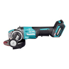 Makita GA 047 GT101 Akku Winkelschleifer 40 V max. 125 mm X-LOCK Brushless + 1x Akku 5,0 Ah + Ladegerät + Makpac