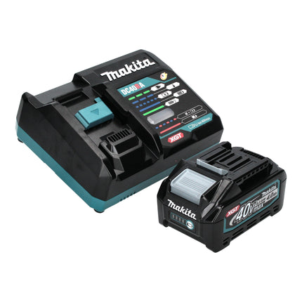 Makita GA 044 GM101 Akku Winkelschleifer 40 V max. 125 mm X-LOCK Brushless + 1x Akku 4,0 Ah + Ladegerät + Makpac