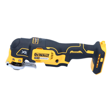 Multiutensile oscillante a batteria DeWalt DCS 355 E2 18 V senza spazzole + 2x batteria Powerstack 1,7 Ah + caricabatterie + accessori