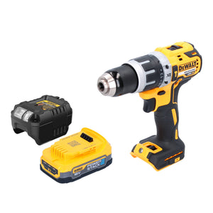 DeWalt DCD 796 E1 Akku Schlagbohrschrauber 18 V 70 Nm Brushless + 1x Powerstack Akku 1,7 Ah + Ladegerät