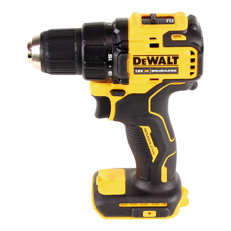 Trapano avvitatore a batteria DeWalt DCD 708 E2T 18 V 65 Nm senza spazzole + 2x batteria Powerstack 1,7 Ah + caricatore + TSTAK