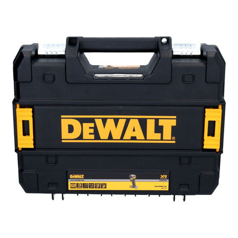 DeWalt DCF 850 E2T Clé à choc sans fil 18 V 205 Nm 1/4'' Brushless + 2x Powerstack batterie 1,7 Ah + chargeur + TSTAK