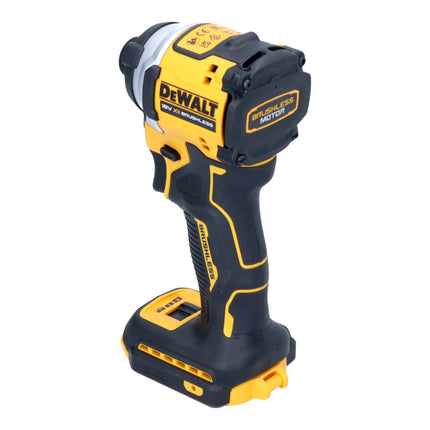DeWalt DCF 850 E2T Akku Schlagschrauber 18 V 205 Nm 1/4" Brushless + 2x Powerstack Akku 1,7 Ah + Ladegerät + TSTAK