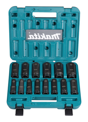 Makita DTW 251 Z Akku Schlagschrauber 18 V 230 Nm 1 2 Steckschluessel Set 14 tlg ohne Akku ohne Ladegeraet 2 - toolbrothers