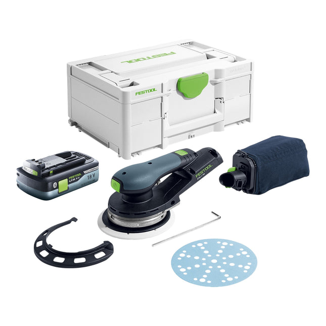 Festool ETSC 2 150 Basic Akku Exzenterschleifer 18 V 150 mm Brushless 1x Akku 4 0 Ah Systainer ohne Ladegeraet 0 - toolbrothers