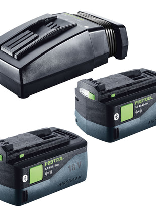 Festool ETSC 2 150 Basic Akku Exzenterschleifer 18 V 150 mm Brushless 2x Akku 5 0 Ah Ladegeraet Systainer 3 - toolbrothers