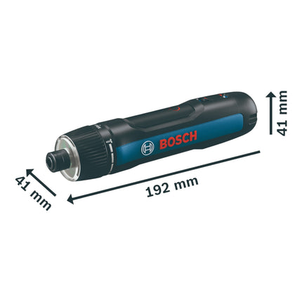 Bosch GO Professional Akku Schrauber 3 6 V 5 Nm 1 4 8 tlg Bit Set Koffer 06019H2201  3 - toolbrothers
