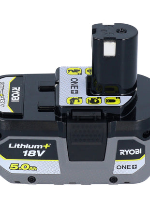 Ryobi R18AG7 0 Akku Winkelschleifer 18 V 125 mm Brushless 1x Akku 5 0 Ah ohne Ladegeraet 2 - toolbrothers