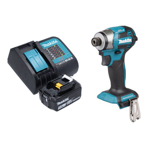 Makita DTD 173 SF1 Akku Schlagschrauber 18 V 180 Nm 1/4“ Brushless + 1x Akku 3,0 Ah + Ladegerät