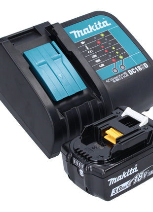 Makita DTD 173 SF1J Akku Schlagschrauber 18 V 180 Nm 1 4 Brushless 1x Akku 3 0 Ah Ladegeraet Makpac 3 - toolbrothers