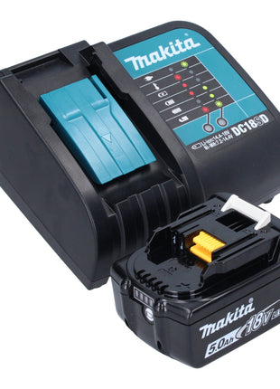 Makita DTD 173 ST1J Akku Schlagschrauber 18 V 180 Nm 1 4 Brushless 1x Akku 5 0 Ah Ladegeraet Makpac 3 - toolbrothers