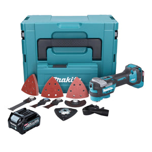 Makita TM 001 GD103 Akku Multifunktionswerkzeug 40 V max. Starlock Max Brushless + 1x Akku 2,5 Ah + 37 tlg. Zubehörset + Makpac - ohne Ladegerät