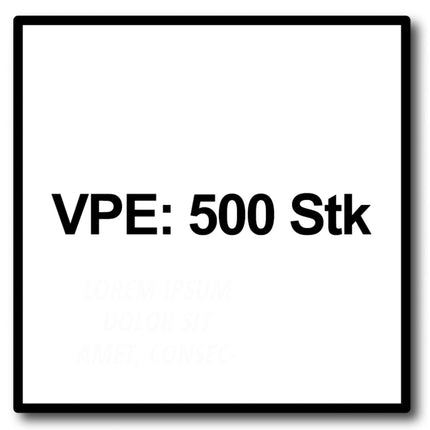 HECO UNIX-top Dielenschraube 4,5 x 70 mm 500 Stk. Torx T-20 Linsensenkkopf Vollgewinde verzinkt A2K ( 46513 ) - Toolbrothers