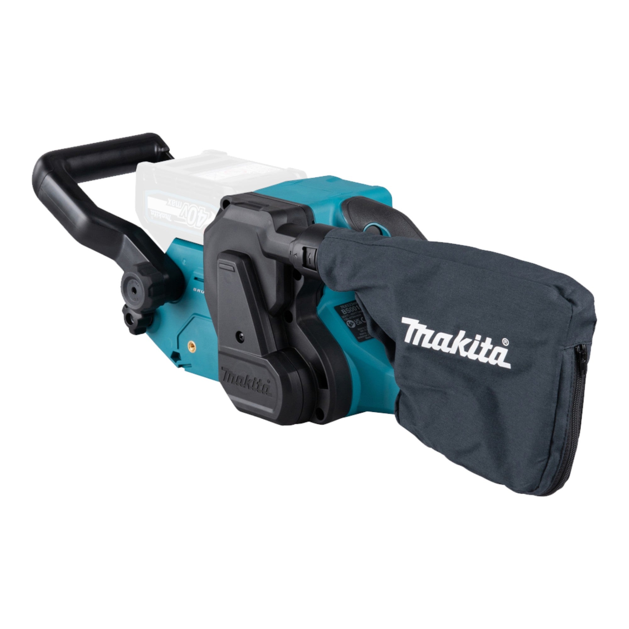 Makita BS 001 GA101 Akku Bandschleifer 40 V max 76 x 533 mm Brushless 1x Akku 2 0 Ah Ladegeraet 3 - toolbrothers