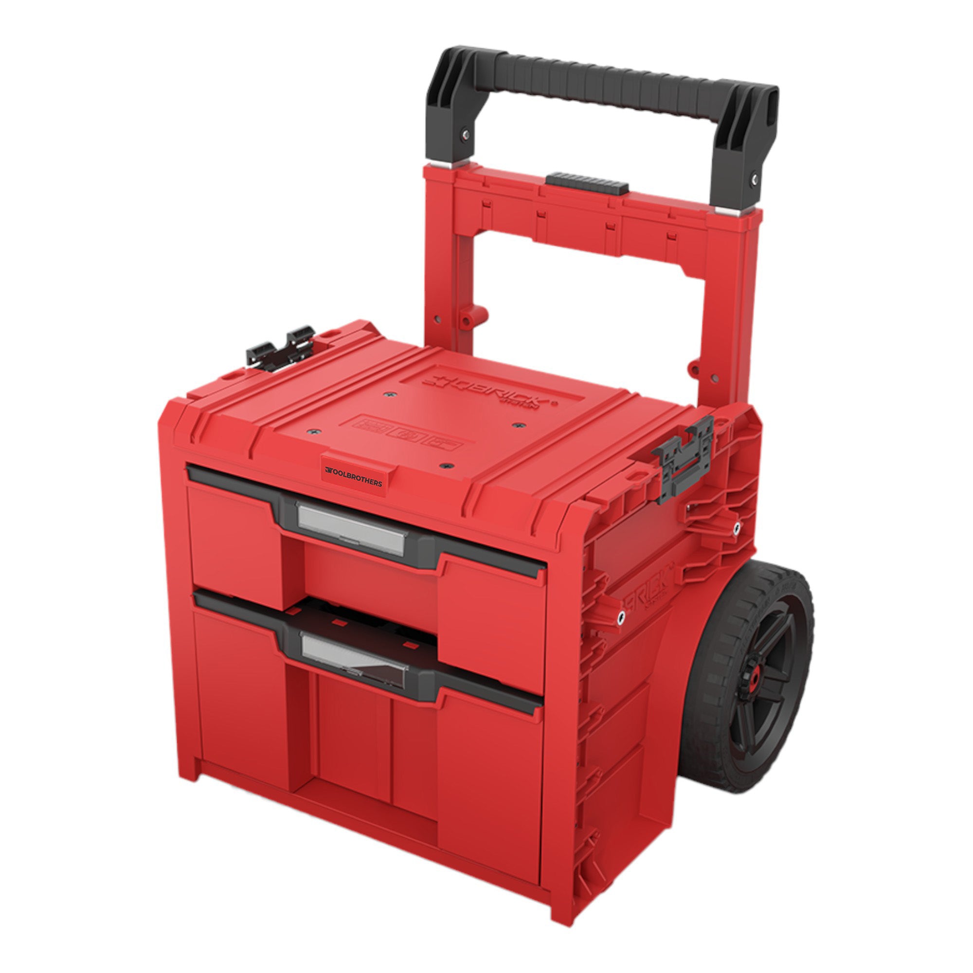 Toolbrothers RHINO L Drawer 2 Cart Plus ULTRA Mobiler Schubladen Werkzeugkoffer 9 5 l 12 l mit Doppelteleskopgriff 0 - toolbrothers