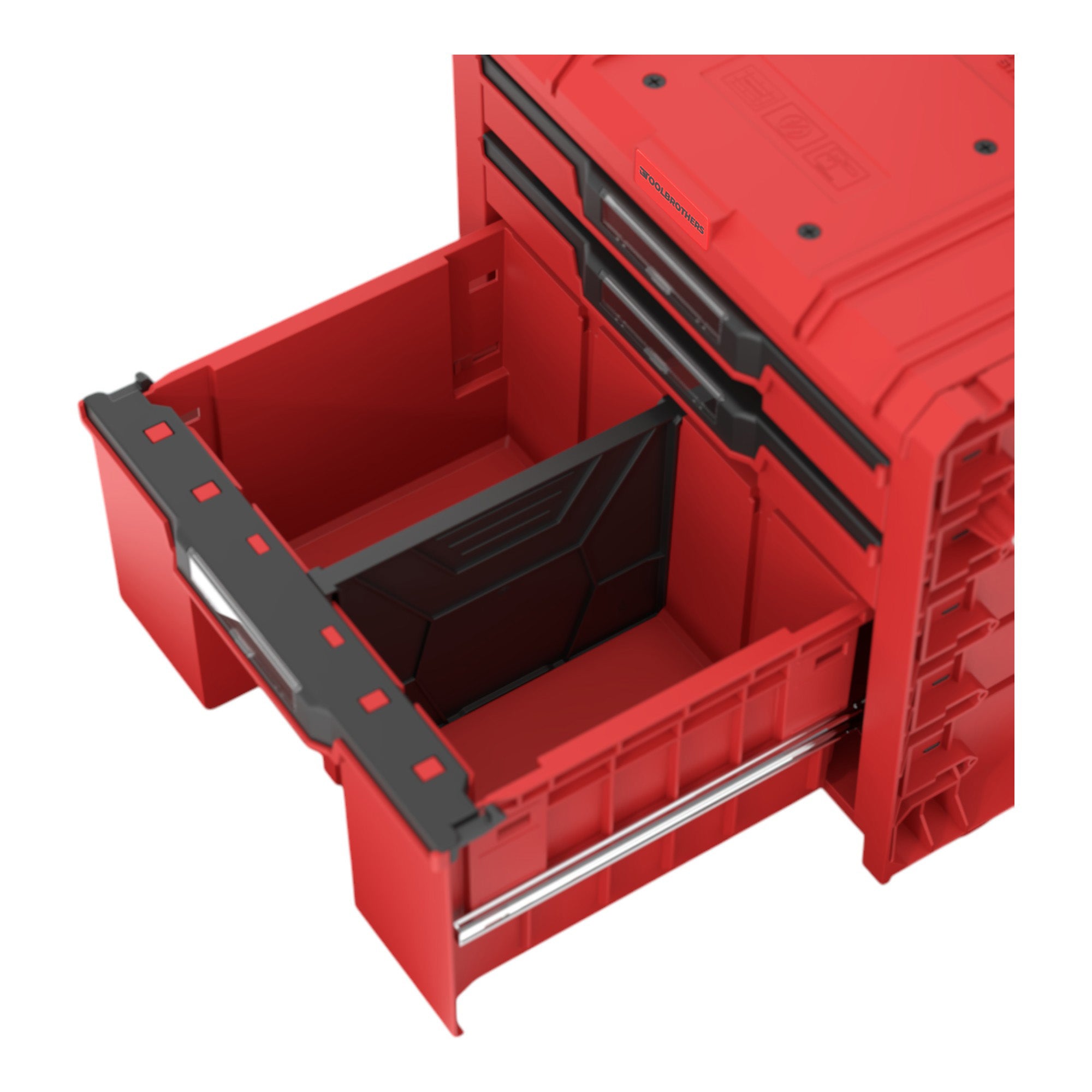 Toolbrothers RHINO L Drawer 3 Cart Plus ULTRA Mobiler Schubladen Werkzeugkoffer 2x 4 5 l 12 l mit Doppelteleskopgriff 3 - toolbrothers