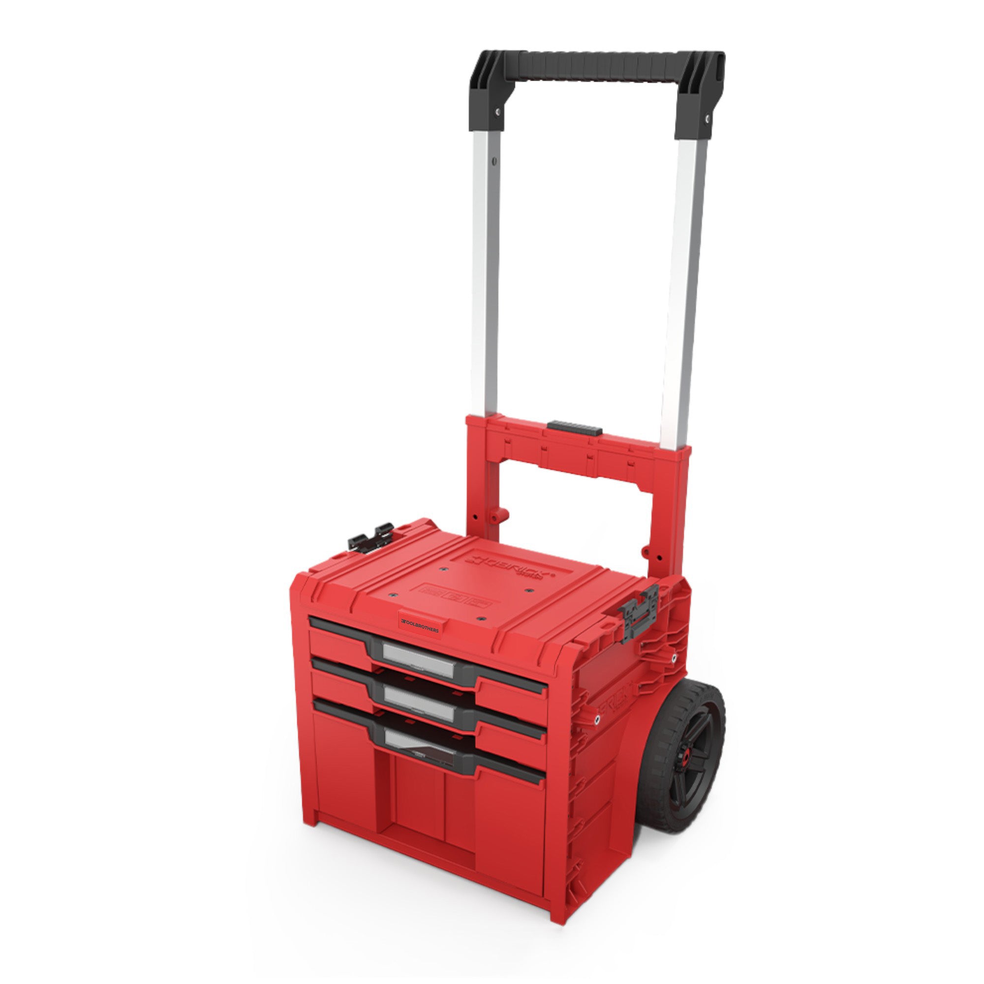 Toolbrothers RHINO L Drawer 3 Cart Plus ULTRA Mobiler Schubladen Werkzeugkoffer 2x 4 5 l 12 l mit Doppelteleskopgriff 1 - toolbrothers