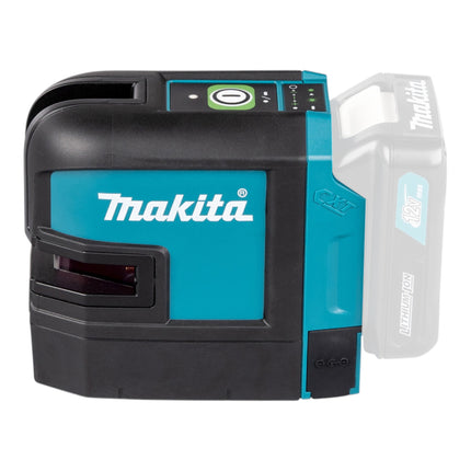 Makita SK 105 GDZ Akku Kreuzlinienlaser 12 V max 35 m gruen Solo ohne Akku ohne Ladegeraet 1 - toolbrothers