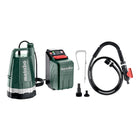 Metabo TPF 18 LTX 2200 Akku Tauch und Regenfasspumpe 18 V 2200 l h 1x LiHD Akku 8 0 Ah Ladegeraet 1 - toolbrothers