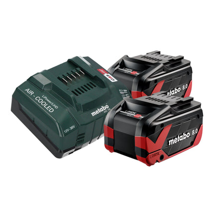 Metabo TPF 18 LTX 2200 Akku Tauch und Regenfasspumpe 18 V 2200 l h 2x LiHDX Akku 8 0 Ah Ladegeraet 2 - toolbrothers
