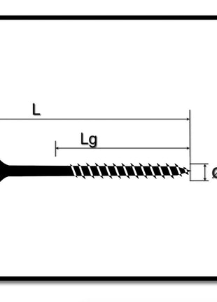 SPAX Universalschraube 3,5 x 40 mm 1000 Stk. TORX T-STAR plus T15 WIROX Senkkopf Teilgewinde 4Cut-Spitze 0191010350405 - Toolbrothers