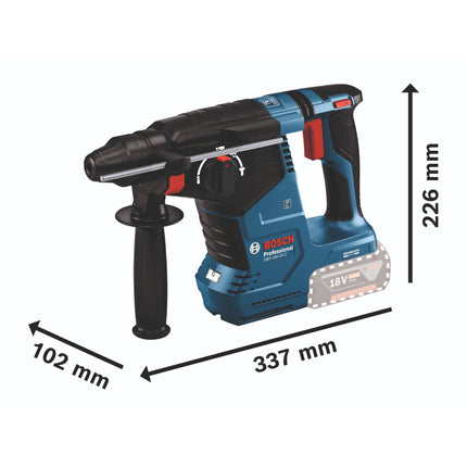 Bosch GBH 18V 24 C Professional Akku Bohrhammer 18 V 2 4 J Brushless SDS plus 1x ProCORE Akku 4 0 Ah Ladegeraet 3 - toolbrothers