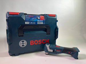 Bosch GOP 18V-34 Professional Akku Multi Cutter 18 V Starlock Plus ( 06018G2002 ) + 17 tlg. Zubehör + L-Boxx - Leicht Gebraucht