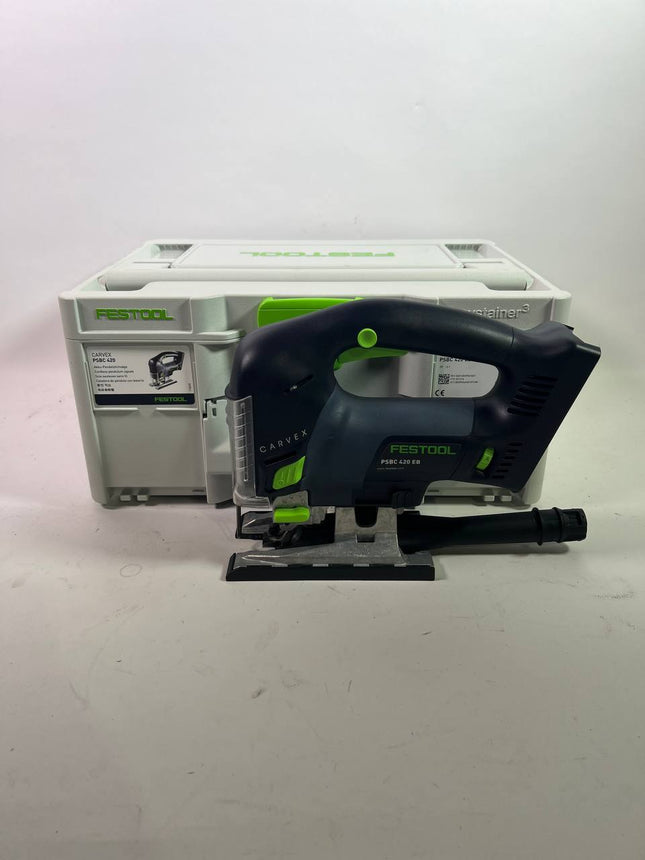 Festool CARVEX PSBC 420 EB Basic Akku Pendelstichsaege 18 V 120 mm 576530 Brushless im Systainer Gebraucht 0 - toolbrothers