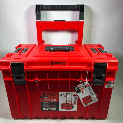 Qbrick System ONE Cart 2 0 RED ULTRA HD Custom stapelbar Beschaedigt 1 - toolbrothers