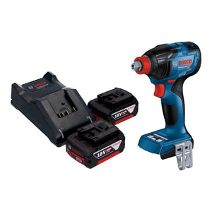 Bosch GDX 18V-210 C Professional Akku Drehschlagschrauber 18 V 210 Nm Brushless + 2x Akku 5,0 Ah + Ladegerät