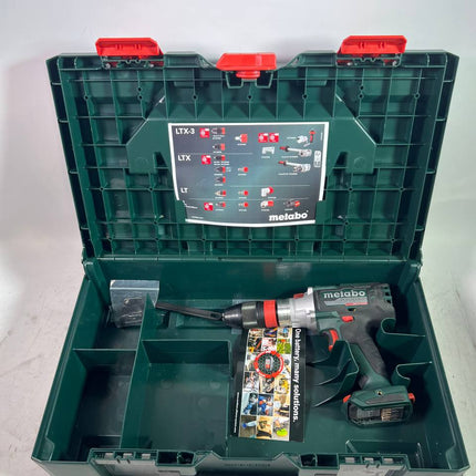 Metabo SB 18 LTX 3 BL Q I Akku Schlagbohrschrauber 18 V 120 Nm Brushless Solo metaBOX 602357840 Leicht Gebraucht 2 - toolbrothers