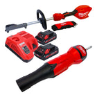 Milwaukee M18 FOPH2 BA 302 Akku Basiseinheit 18 V Brushless Geblaese Aufsatz 2x Akku 3 0 Ah Ladegeraet 0 - toolbrothers