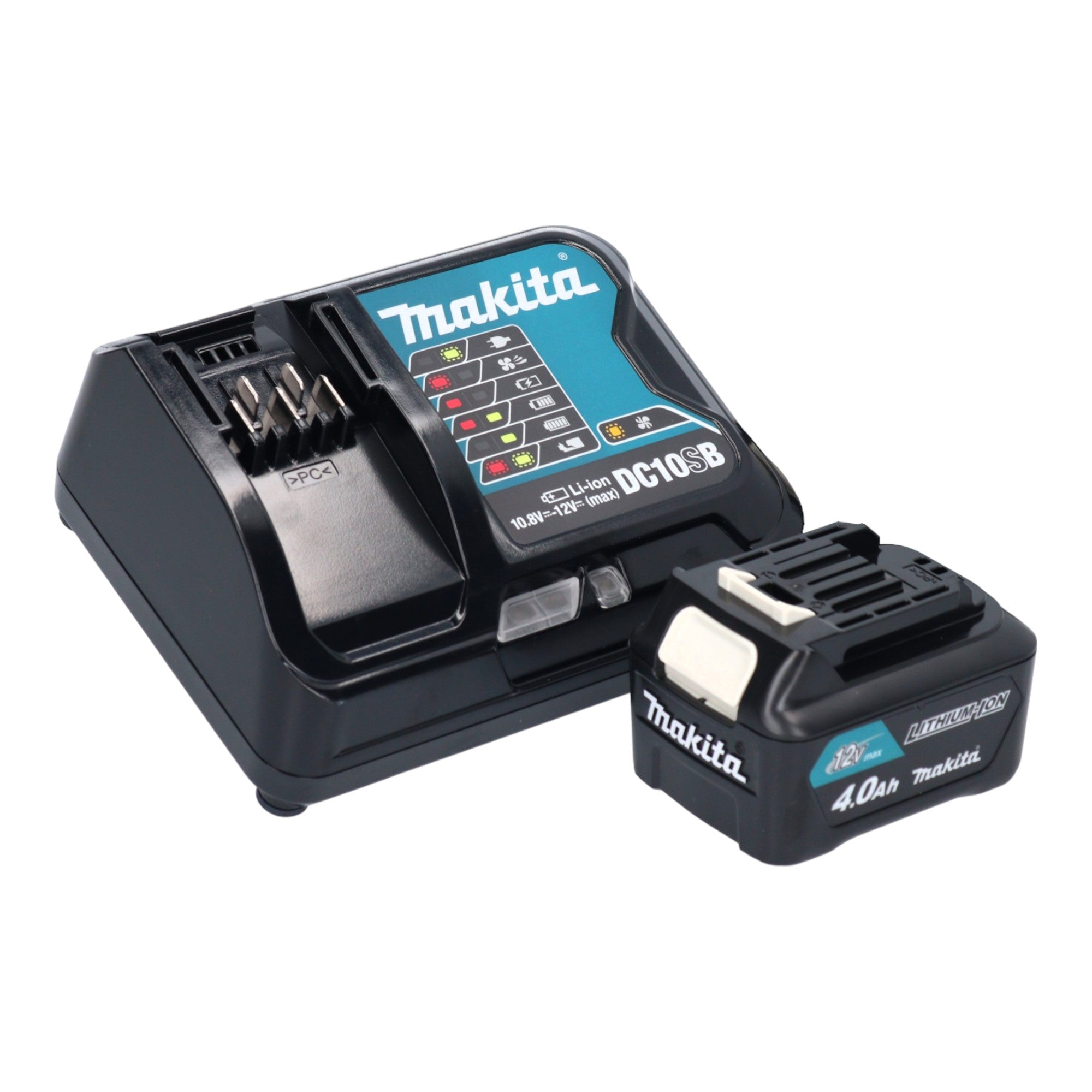 Makita UM 600 DSMP Akku Grasschere 12 V max 160 mm Pink 1x Akku 4 0 Ah Ladegeraet 2 - toolbrothers
