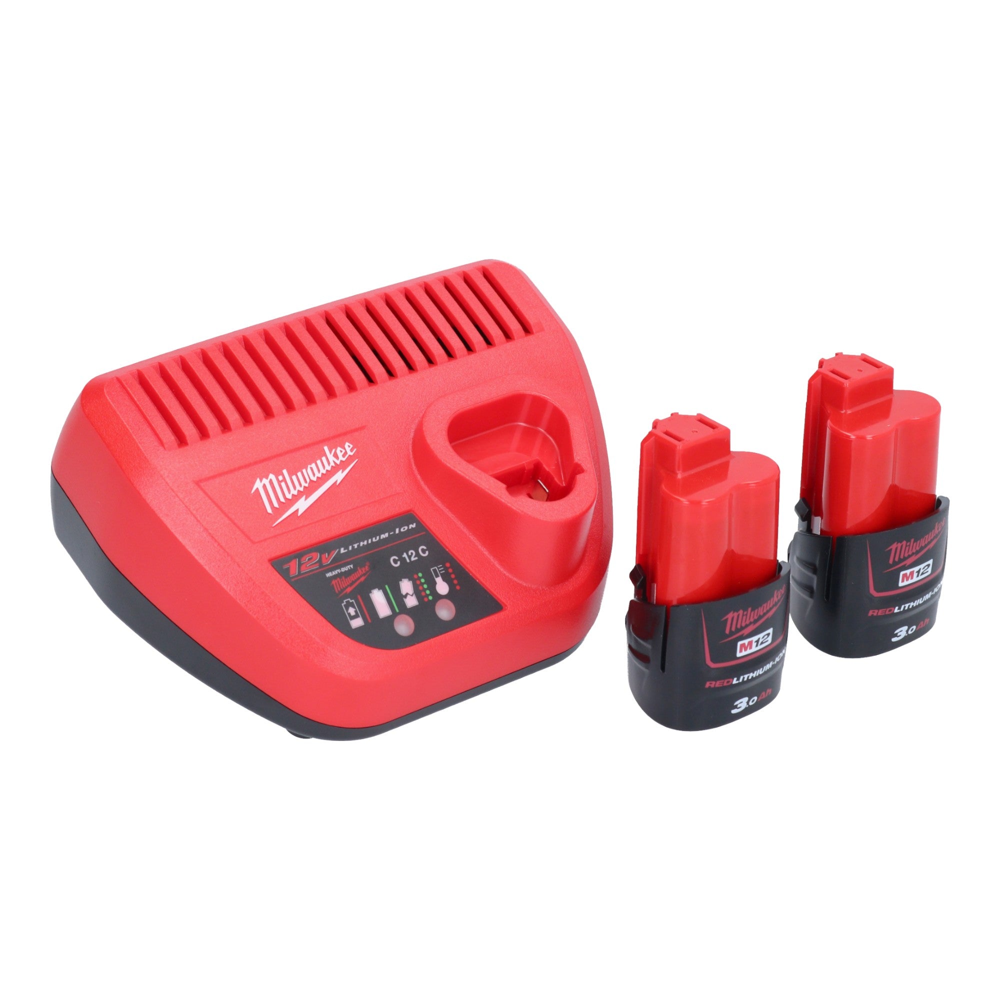 Milwaukee M12 BST 302 Akku Tacker 12 V 6 14 mm 2x Akku 3 0 Ah Ladegeraet 2 - toolbrothers