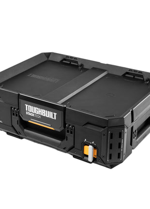 Toughbuilt StackTech TB B1 B 30 Werkzeugkiste Box 53 x 40 x 18 cm IP65 2x Inlay mit Deckel 2x Inlay 4x Trennwand 0 - toolbrothers