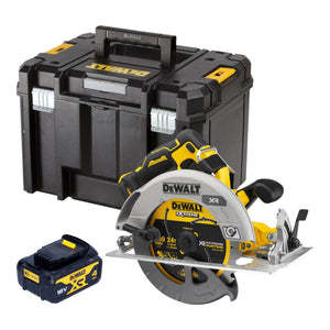 DeWalt DCS 573 NT Akku Handkreissäge 18 V 190 x 30 mm Brushless + 1x Akku 4,0 Ah + TSTAK - ohne Ladegerät