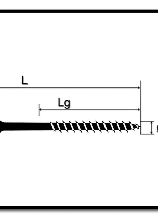 SPAX Universalschraube 5,0 x 70 mm 800 Stk. TORX T-STAR plus T20 WIROX Senkkopf Teilgewinde 4Cut-Spitze - Toolbrothers