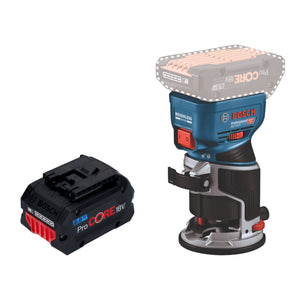 Bosch GKF 18V-8 Professional Akku Kantenfräse 18 V 8,0 mm Brushless + 1x ProCORE Akku 8,0 Ah - ohne Ladegerät
