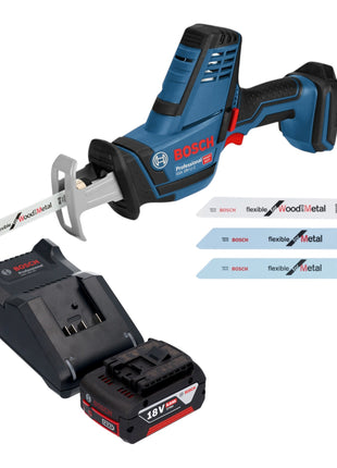 Bosch GSA 18V LI C Professional Akku Reciprosaege Saebelsaege 18 V 1x Akku 5 0 Ah Ladegeraet 0 - toolbrothers