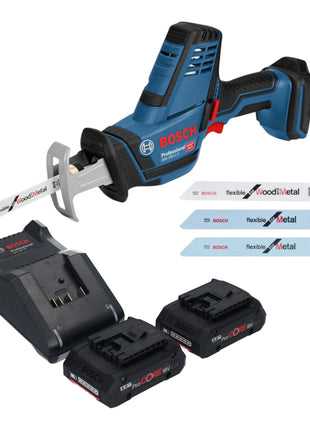 Bosch GSA 18V LI C Professional Akku Reciprosaege Saebelsaege 18 V 2x ProCORE Akku 4 0 Ah Ladegeraet 0 - toolbrothers