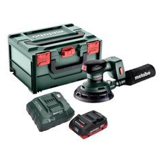 Metabo SXA 18 LTX 150 BL Akku Exzenterschleifer 18 V 150 mm Brushless 1x LiHD Akku 4 0 Ah Ladegeraet metaBOX 0 - toolbrothers