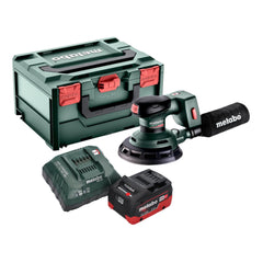 Metabo SXA 18 LTX 150 BL Akku Exzenterschleifer 18 V 150 mm Brushless 1x LiHD Akku 5 5 Ah Ladegeraet metaBOX 0 - toolbrothers