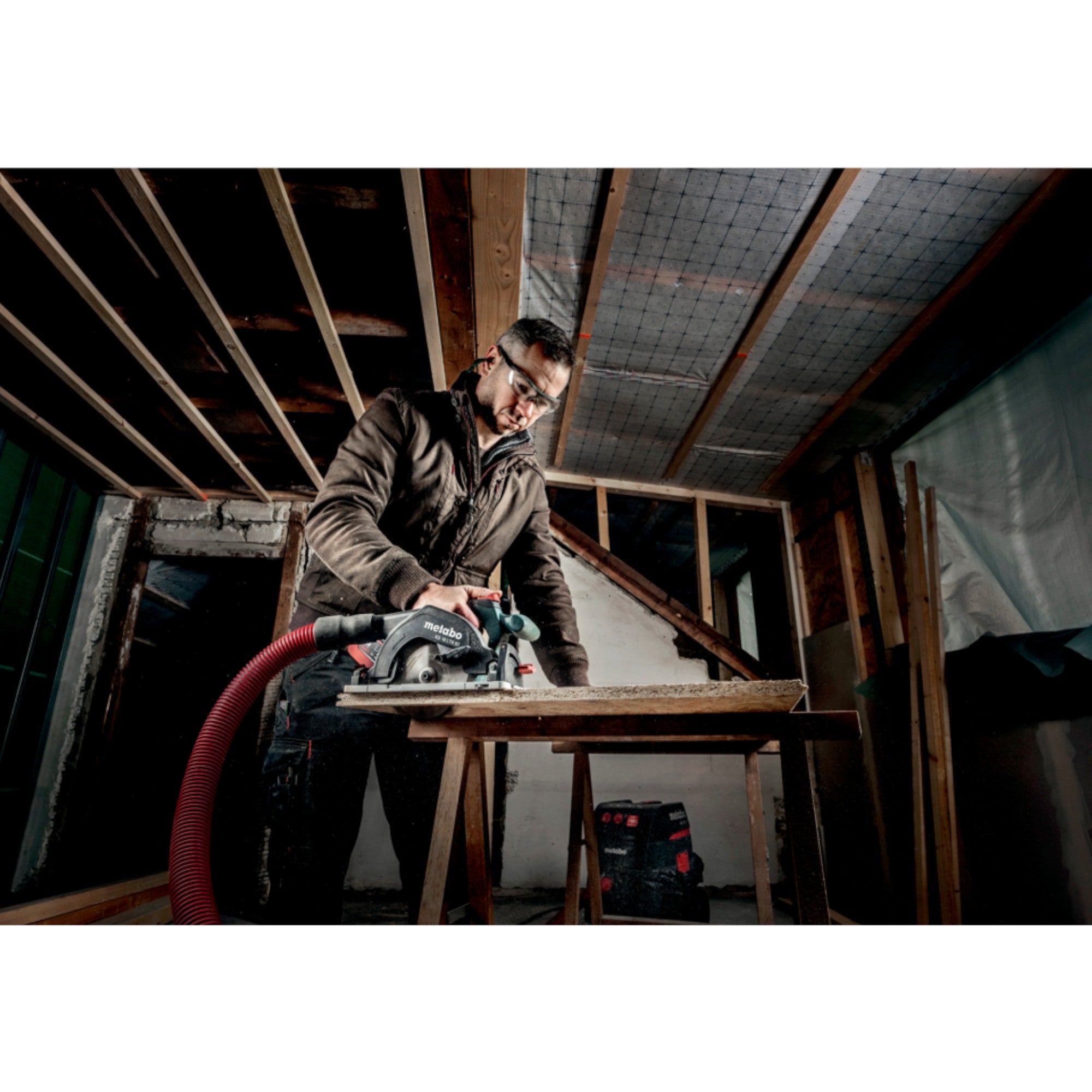 Metabo KS 18 LTX 57 Akku Handkreissaege 18 V 165 mm 1x LiHD Akku 8 0 Ah Ladegeraet 3 - toolbrothers