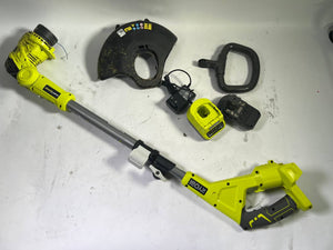 RYOBI RLT1831H20F Hybrid Rasentrimmer 18 V 25 - 30 cm ( 5133003710 ) + 1x Akku 2,0 Ah + Ladegerät - Stark Gebraucht
